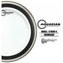 AQUARIAN Studio-X Drumhead - Clear