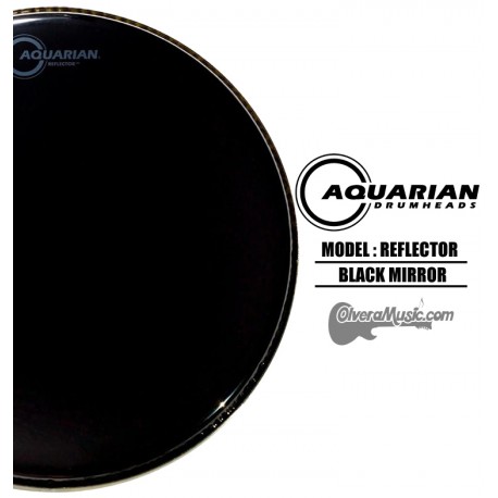 AQUARIAN Reflector Black Mirror - Parche