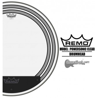REMO Powersonic Clear Drumhead