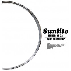 SUNLITE Bass Drum Hoop 22" - Chrome