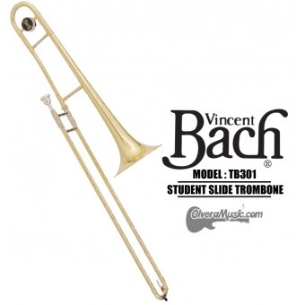 BACH Student Model Bb Slide Trombone - Lacquer Finish
