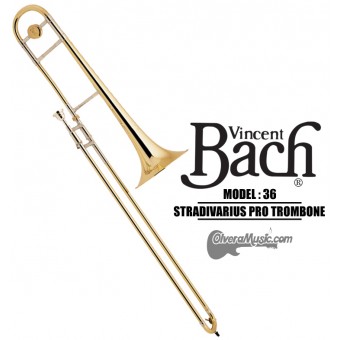 BACH Stradivarius Professional Tenor Slide Trombone - Lacquer Finish