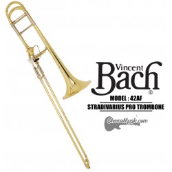 BACH Stradivarius Profesional Slide Tenor Trombone - Lacquer Finish