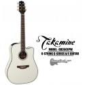 TAKAMINE G Series 6-String Acoustic/Electric Guitar - Pearl White