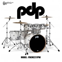 PDP "Concept Series" 7-Piece Maple Shell Pack - Pearlescent White Lacquer