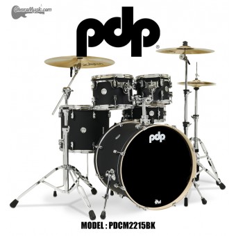 PDP "Concept Series" 5-Piece Shell Pack - Satin Black Finish