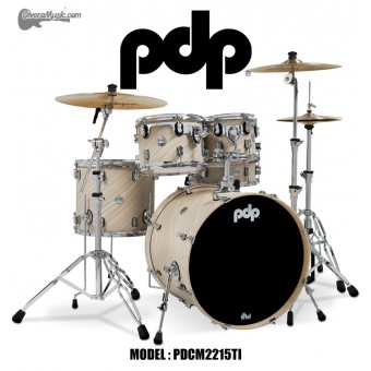 PDP "Concept Series" 5-Piece Maple Shell Pack - Twisted Ivory Finish