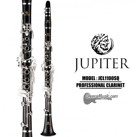 JUPITER Intermediate Bb Clarinet Grenadilla Wood