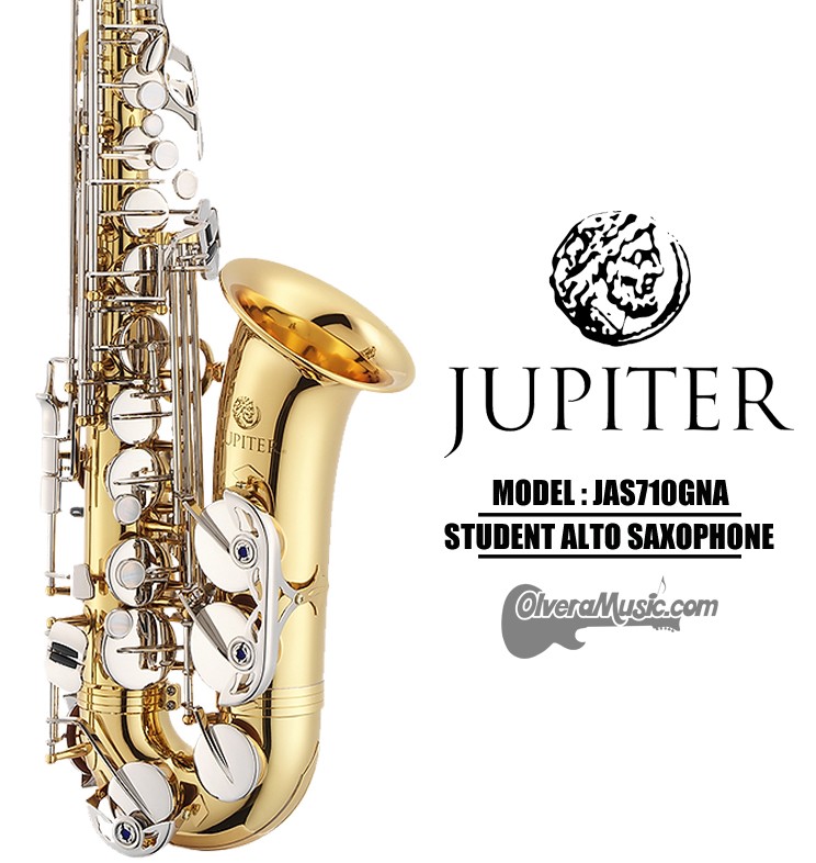 JUPITER Student Model Eb Alto Saxophone - Lacquer Finish - Olvera Music