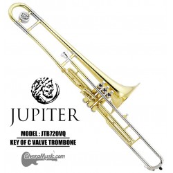 JUPITER Valve C Trombone - Lacquer Finish