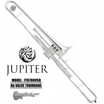 JUPITER Valve Bb Trombone - Silver Plate Finish
