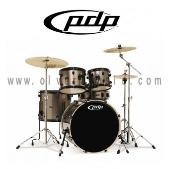 PDP Mainstage Series 5-Piece All Hardwood Drum Set - Bronze Metallic