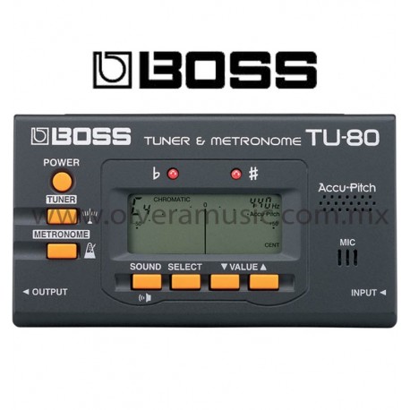 Boss TU-80 Guitar Tuner & Metronome