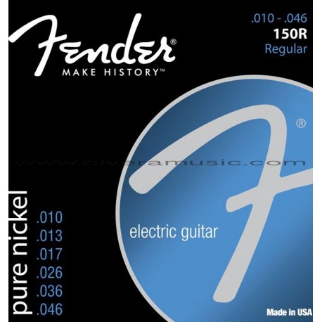 Fender (150R) Cuerdas Para Guitarra Electrica