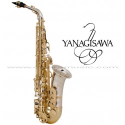 YANAGISAWA "WO Series" Professional Eb Alto Saxophone - Sterling Silver