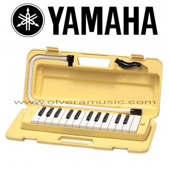Yamaha (P25F) Pianica de 25-Teclas - Color Amarillo 