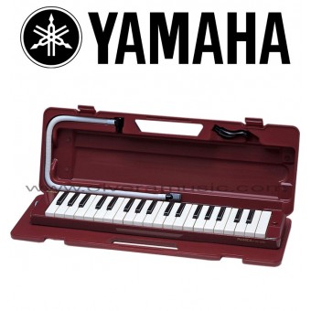 Yamaha (P37D) Pianica de 37 Teclas Rango de 3 Octavas - Color Rojo