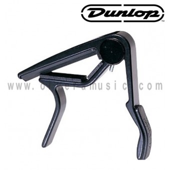 Dunlop 85 Capo de Gatillo Curvo para Banjo Color Negro