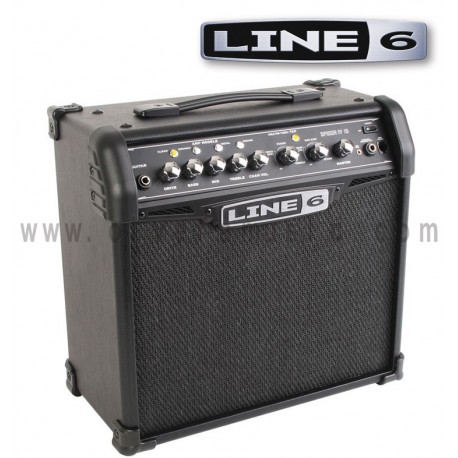 Line 6 Spider IV 15 15W 1x8 Amplificador Para Guitarra Combo