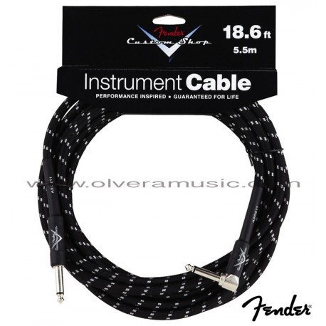 Fender (099-0820-038) Performance Series Custom Shop Instrument Cable 18.6ft.