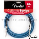 FENDER California Series Instrument Cable Blue 20ft (6m)