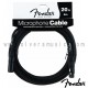 FENDER Cable para Microfono 20ft. (6m)