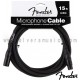 Fender (099-0820-012) Cable para Microfono 15ft (4.5m).