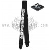 LM PRODUCTS "Tribal Art" Silk-Screen Guitar Strap
