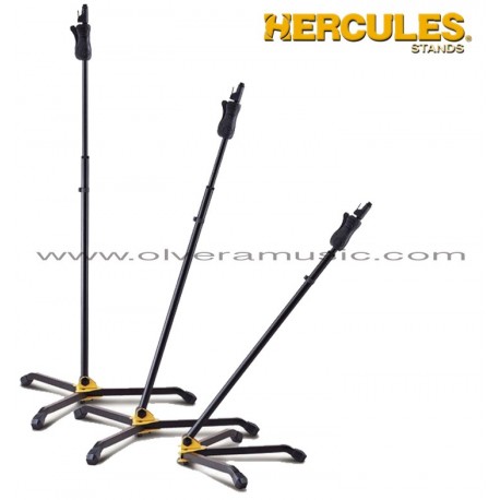 Hercules (MS401B) Quik-N-EZ Series Mic Stand w/Tripod Tilt Base