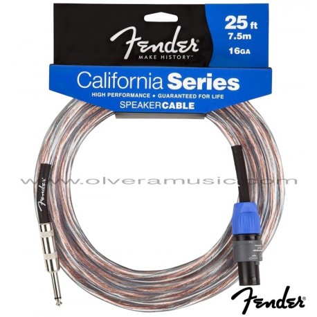 Fender (099-2516-020) California Series Speaker Cable 25ft. (7.5m)