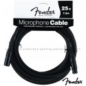 FENDER Cable Para Microfono "Serie Performance" 25ft. (7.5m)