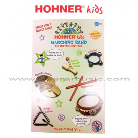 Hohner Kids (HRM6) Instrumentos de Marcha Para Niños - 6 Piezas