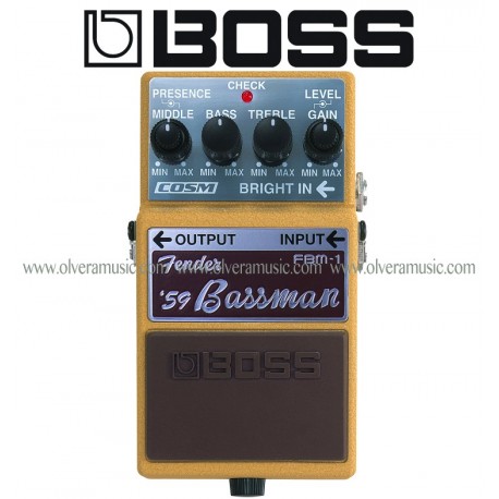 BOSS '59 Bassman - Legend Series Guitar Effects Pedal