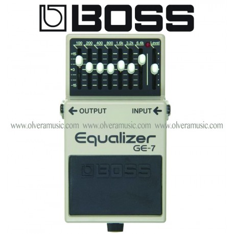 BOSS 7-Band Graphic Equalizer Guitar Effects Pedal