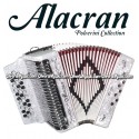 ALACRAN Button Accordion 3112 - White