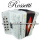 ROSSETTI II Button Accordion 12-Bass - White