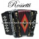 ROSSETTI II Button Accordion 12-Bass - Black