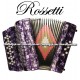 ROSSETTI Diatonic Button Accordion - Pearl Purple