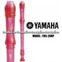 YAMAHA Student Model Plastic Soprano (Recorder) - Translucent Pink