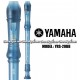 YAMAHA Flauta Soprano de Plastico (Recorder) Modelo Estudiante - Azul Transparente
