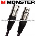 MONSTER Classic Cable Para Microfono - 10ft.