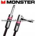 MONSTER Classic Pro Audio Angled Instrument Cable - 21ft.