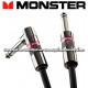 MONSTER Classic Pro Audio Angled Instrument Cable - 21ft.