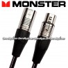 MONSTER Classic Cable Para Microfono - 20ft.