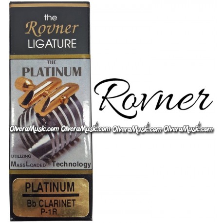 ROVNER Platinum Bb Clarinet ligature & Plastic Cap