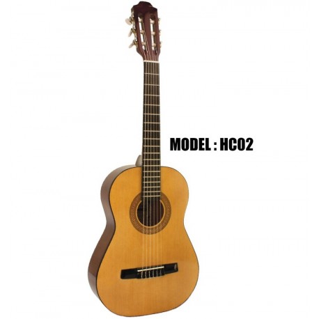 HOHNER Student 1/2 Classical Acoustic Guitar - Natural Gloss Finish