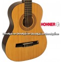 HOHNER Guitarra Classica Medida 3/4 para Estudiante - Natural