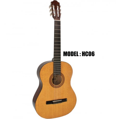 HOHNER Full Size Classical Acoustic Guitar - Natural Gloss Finish