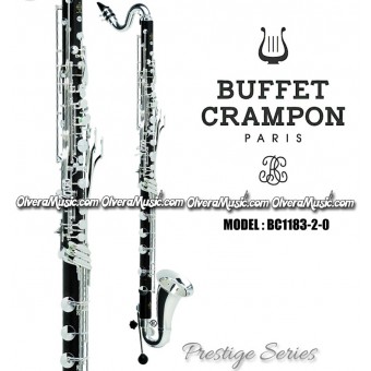 BUFFET "Prestige" Professional Bb Bass Clarinet to Low Eb