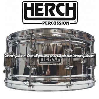 HERCH 14x6.5 Snare Rogers Copy 10-Lug 